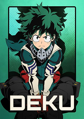 My Hero Academia: Deku's Determined Stance