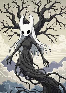 Hollow Knight Tree Character
