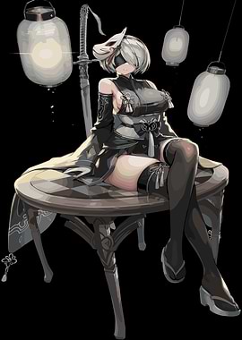 2B Nier Automata Fanart