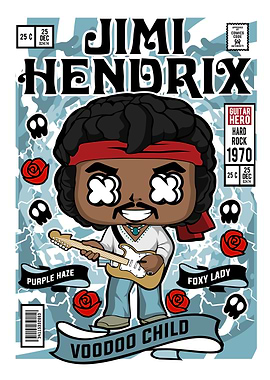 Jimi Hendrix Comic Book