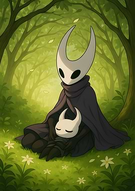 Hollow Knight: The Knight and Ghost