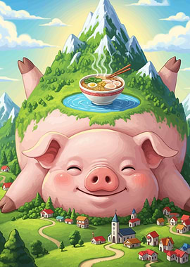 Dreamy Pig Mountain Ramen