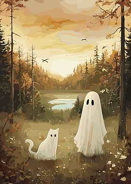Ghostly Forest Friends