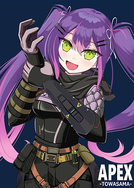 Apex Legends Towa Anime Style