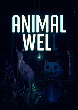 Animal Well Game Cover Art