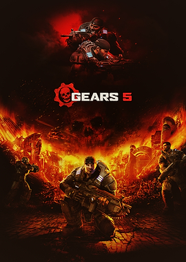 Gears of War 5 Cover Art