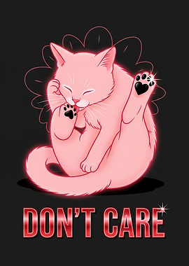 Don't Care Cat