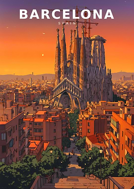 Whispers of Stone in Retro Twilight