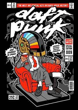 Daft Punk Comic Book