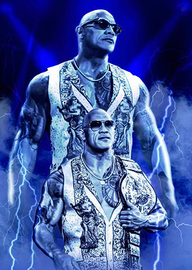 The Rock: Champion with Lightning