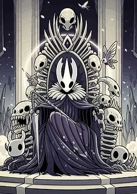 Hollow Knight Throne Skulls