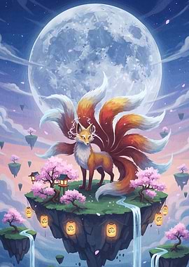 Nine-tailed Fox Moon