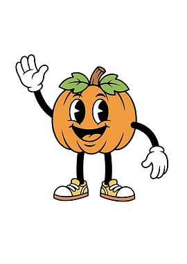 Halloween Pumpkin Cartoon