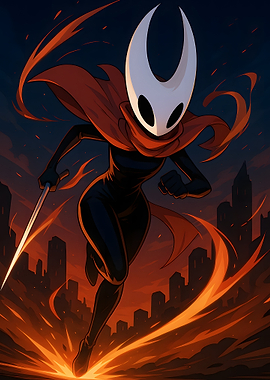 Hornet from Hollow Knight in Action