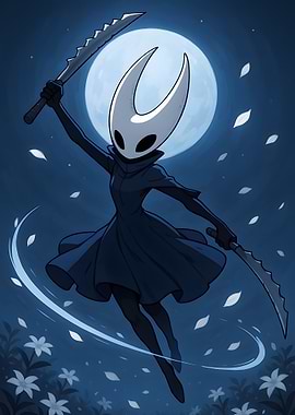 Hornet from Hollow Knight artwork
