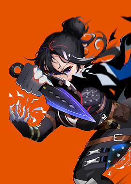 Apex Legends Wraith character art