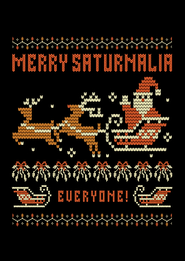 Merry Saturnalia Everyone Ugly Sweater