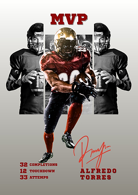 MVP Football Player Alfredo Torres