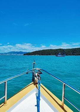 Boat trip on a sunny day