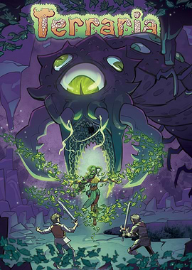 Terraria Game Cover Art
