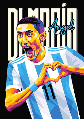 Angel Di Maria Pop Art