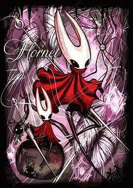 Hornet from Hollow Knight Silksong fan art