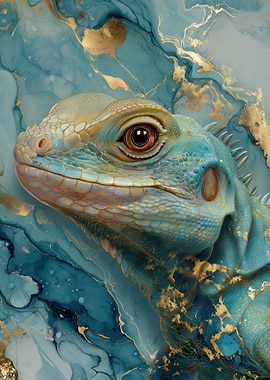 Iguana Portrait