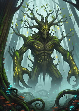 Mystical Forest Guardian