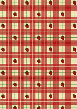 Strawberry Picnic Pattern