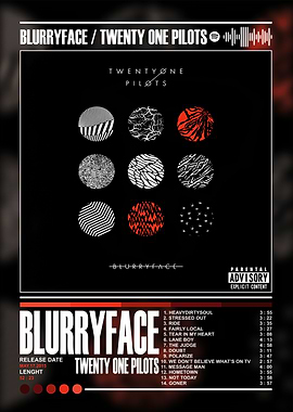 Twenty One Pilots - Blurryface Album Art