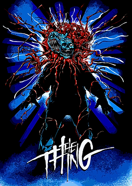 The Thing Movie Poster Art