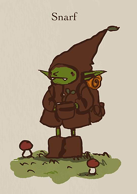 Snarf Character Illustration