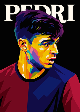 Pedri Pop Art