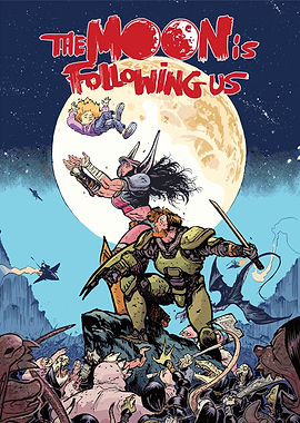 The Moon is Following Books