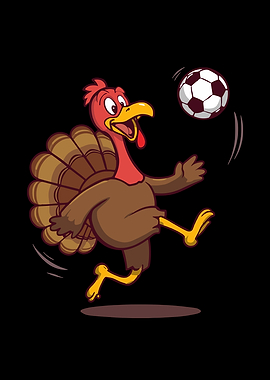Turkey Playing Football
