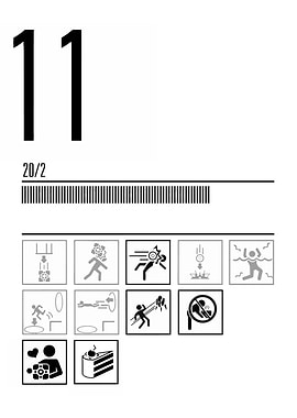 Portal 2 Test Chamber Signage