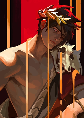 Zagreus Portrait from Hades Game