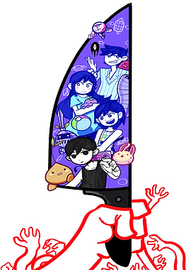 Omori Knife Illustration