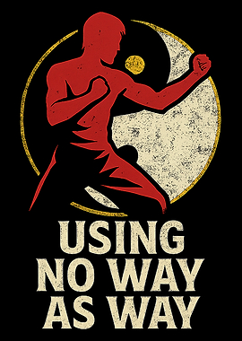 Jeet Kune Do Philosophy Yin Yang Vintage Martial Arts