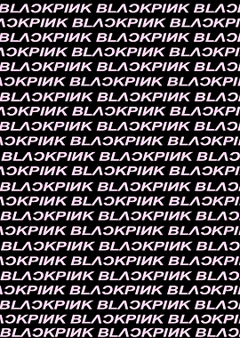 BLACKPINK Text Pattern