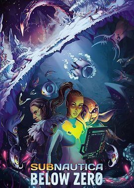 Subnautica: Below Zero Game Cover Art