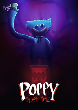 Poppy Playtime Chapter 1: A Tight Squeeze Poster Illustration