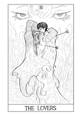 06 'The Lovers' - Tarot Card