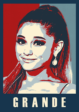 Ariana Grande Portrait Poster