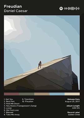 Freudian Album Cover by Daniel Caesar