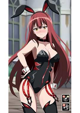 Anime Girl in Bunny Costume