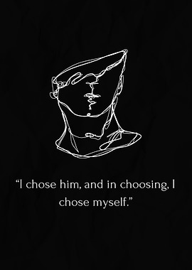 Minimalist song of achilles Line Art