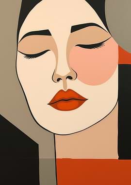 Abstract Portrait of a Woman