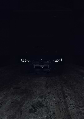 BMW M3 in the Dark