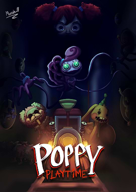 Poppy Playtime Chapter 2: Fly on a Web Poster Illustration
